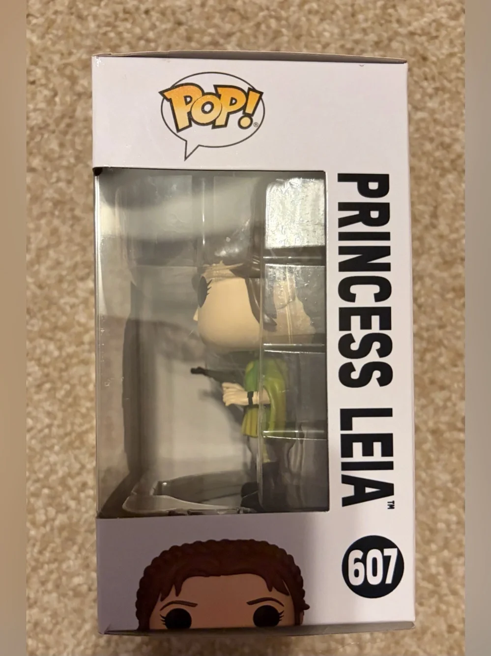 Funko Pop Star Wars Princess Leia Bobblehead #607 New